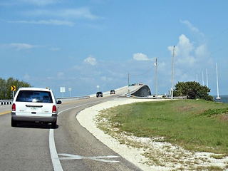 Highway through the Keys