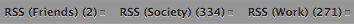 RSS feeds example